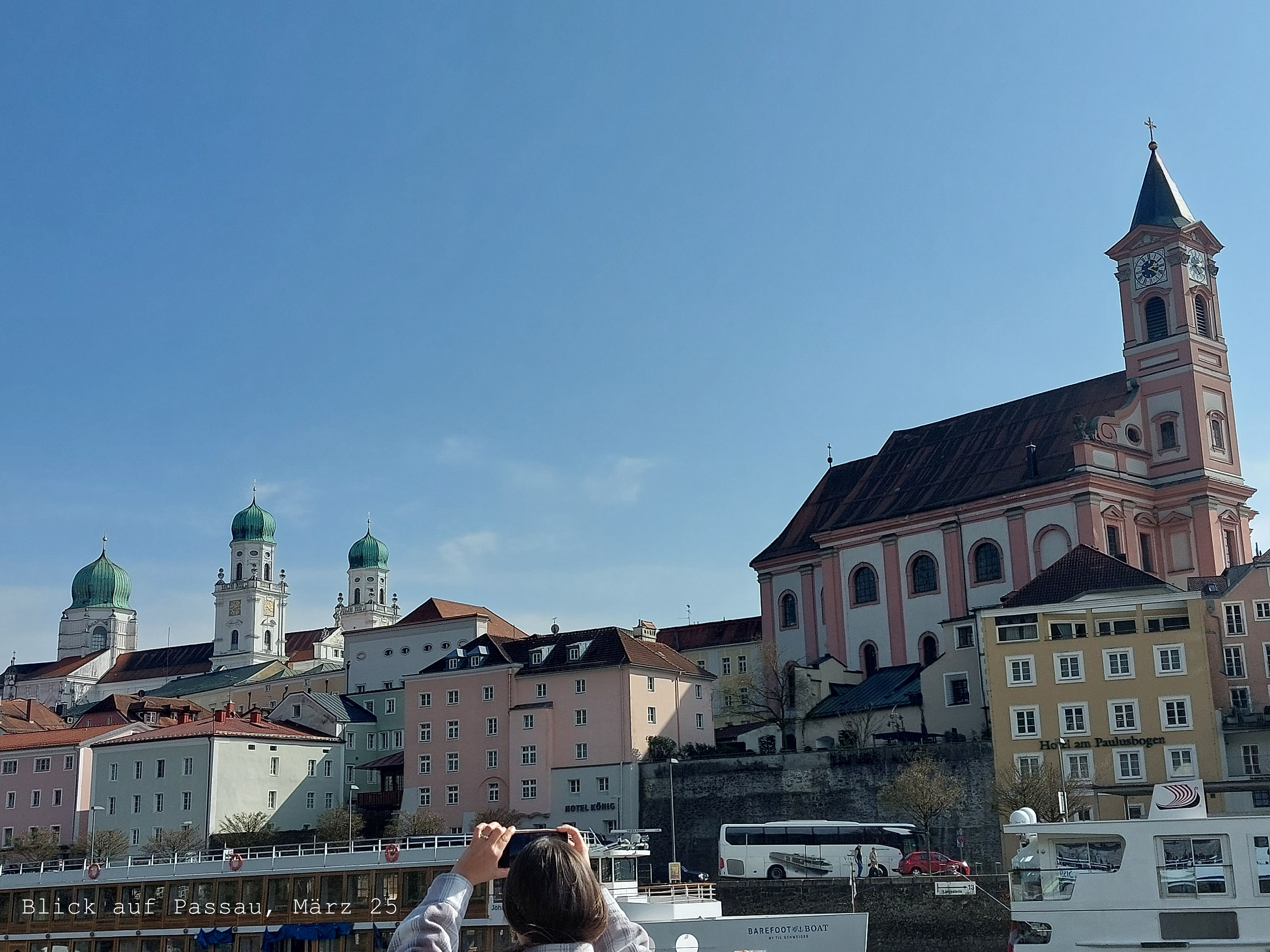 Blick auf Passau, März 2025
